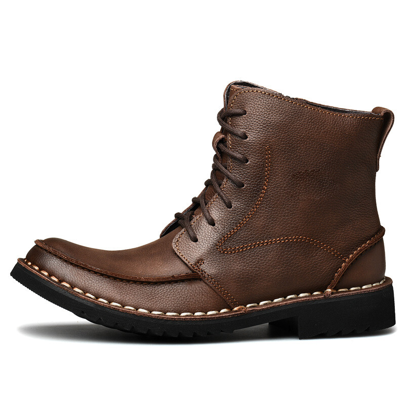 

Мужские ботинки Cahhrrn X Martin Boot Men Beige Laoks