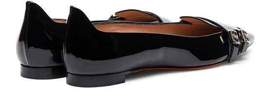 

Лакированные балетки Santoni
