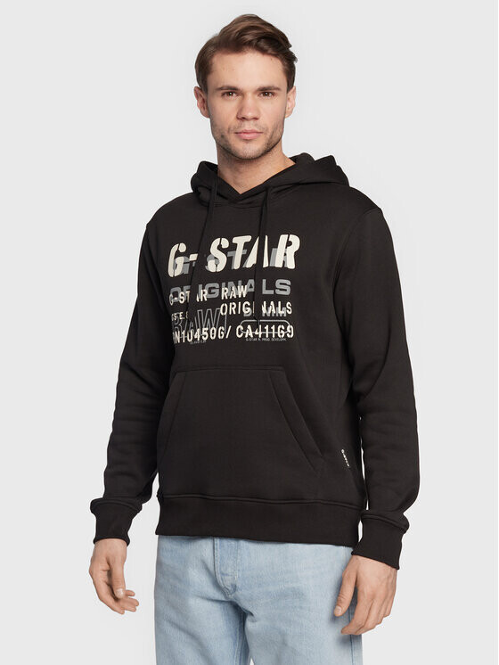 

Толстовка обычного кроя G-Star Raw, черный