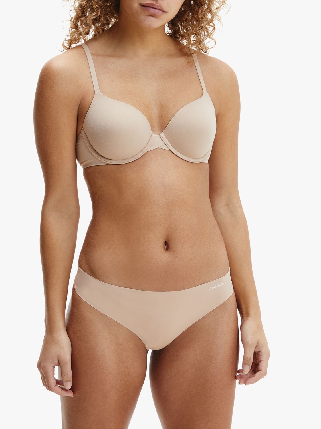 

Трусики Calvin Klein Invisibles, Светлая карамель