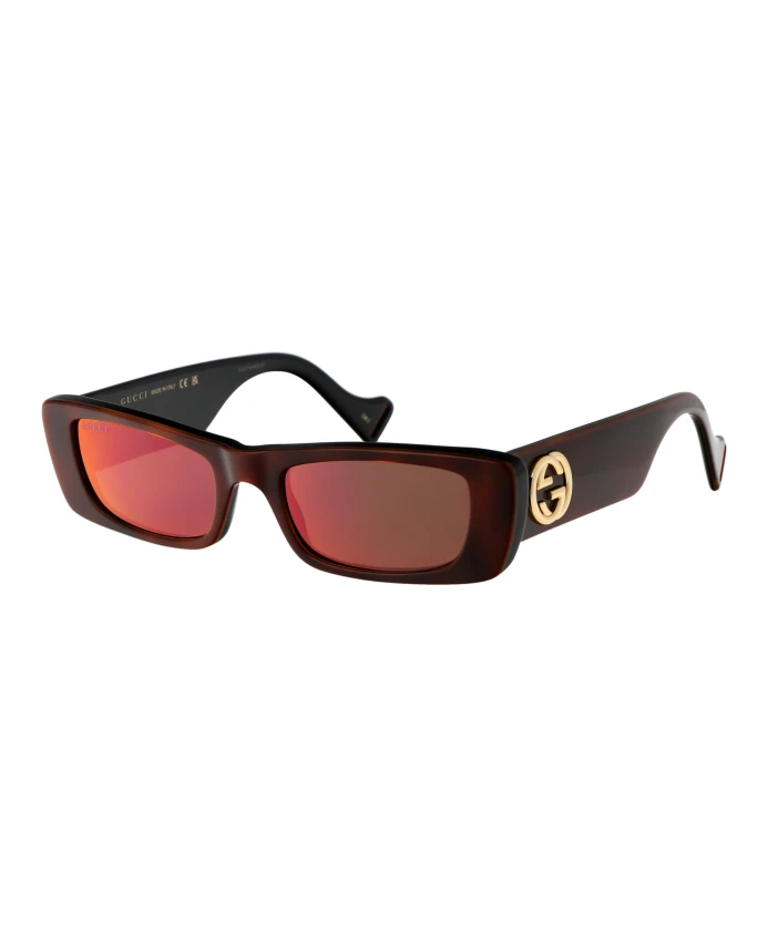 

Стильные солнцезащитные очки gg0516s Gucci, коричневый