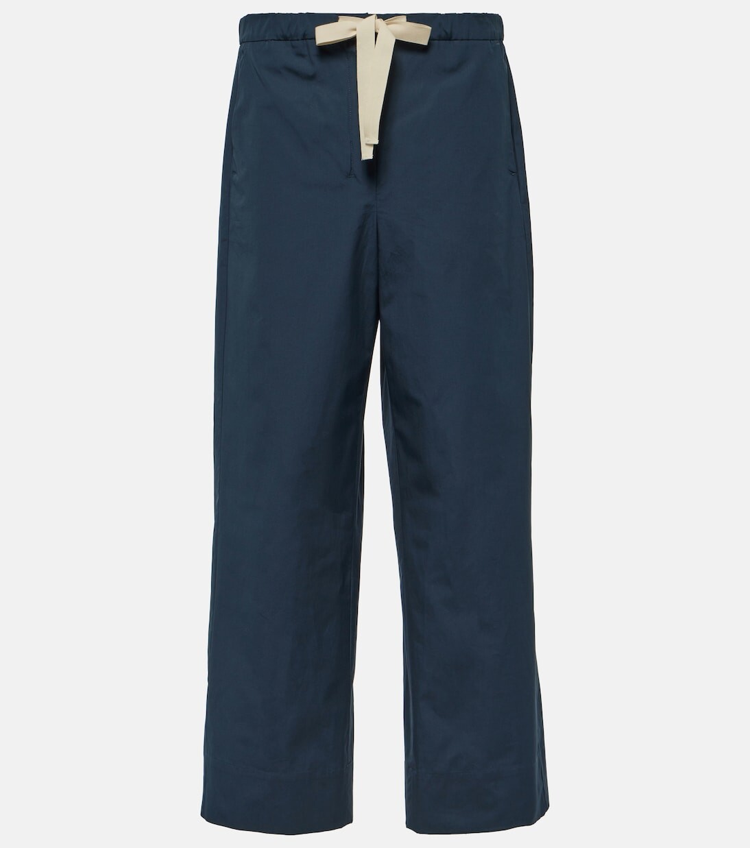 

Широкие брюки из хлопкового поплина 'S Max Mara, синий
