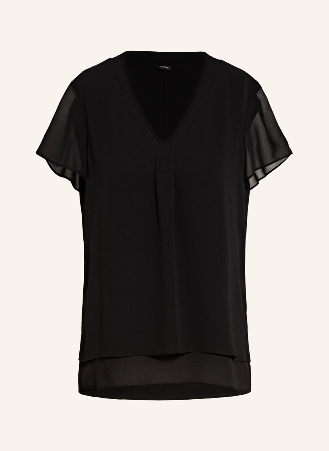 

Блуза s.Oliver BLACK LABEL, черный