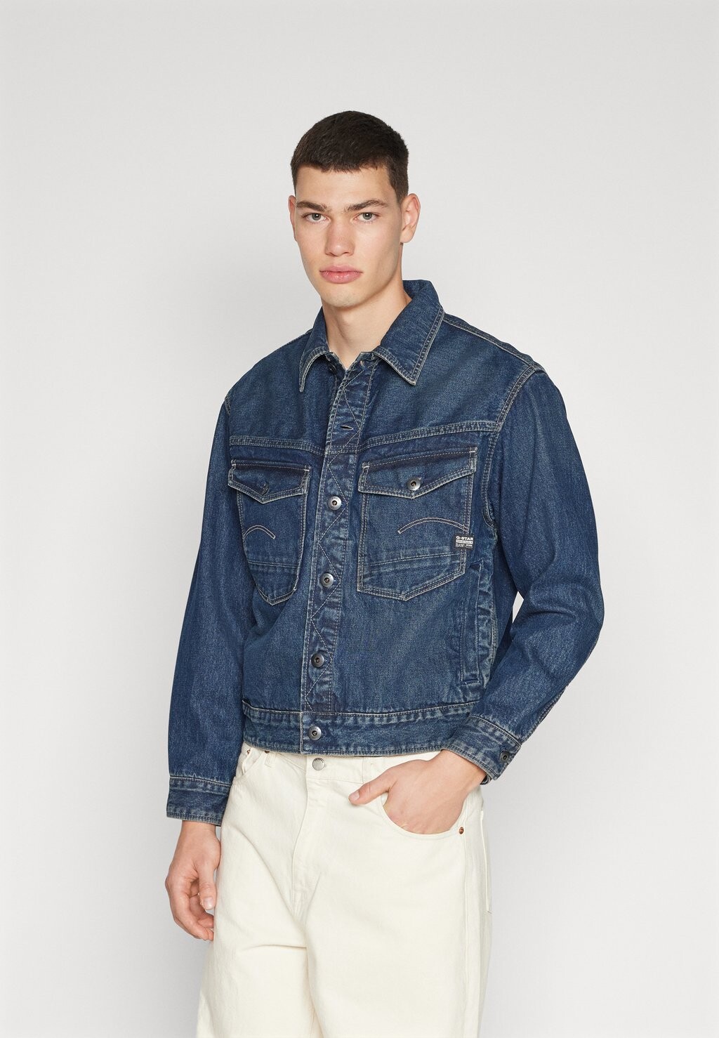 

Джинсовая куртка G-Star КУРТКА DAKOTA, цвет himalayan blue