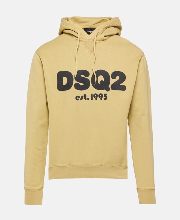 

Худи с капюшоном Dsquared2, бежевый