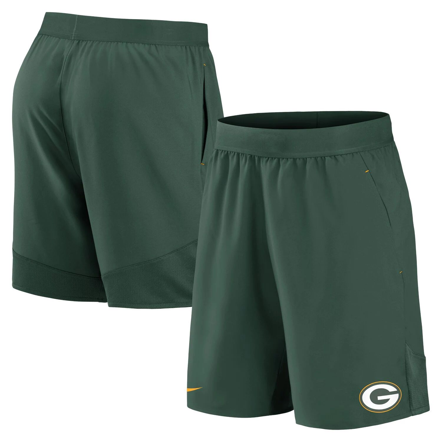 

Мужские зеленые шорты из эластичной ткани Green Bay Packers Nike