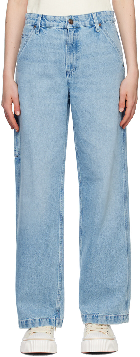 

Синие джинсы rag &bone Sid rag & bone