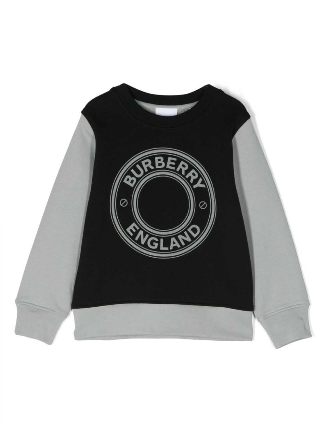 

Burberry Kids толстовка с длинными рукавами и логотипом, черный