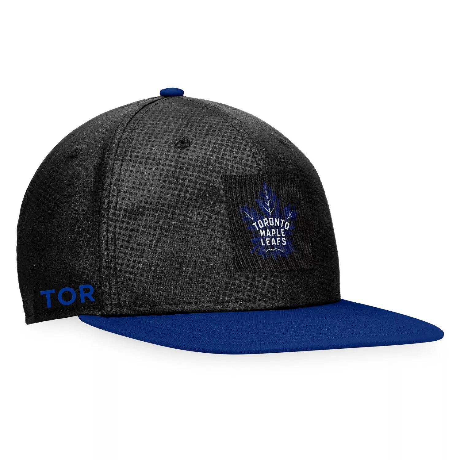 

Мужская кепка Snapback с фирменным черным/синим логотипом Fanatics Toronto Maple Leafs Authentic Pro