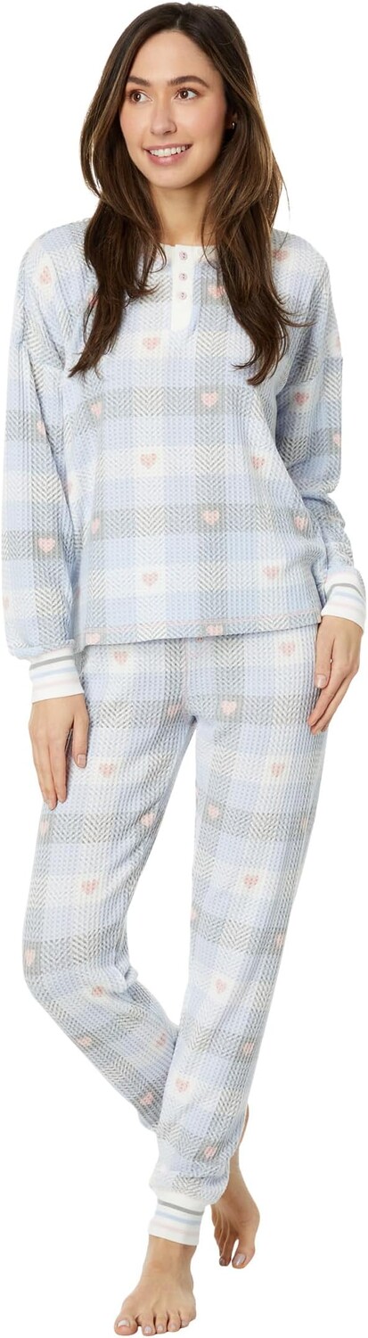 

Пижамный комплект Starlet Ski Jammies P.J. Salvage, цвет Blue Mist