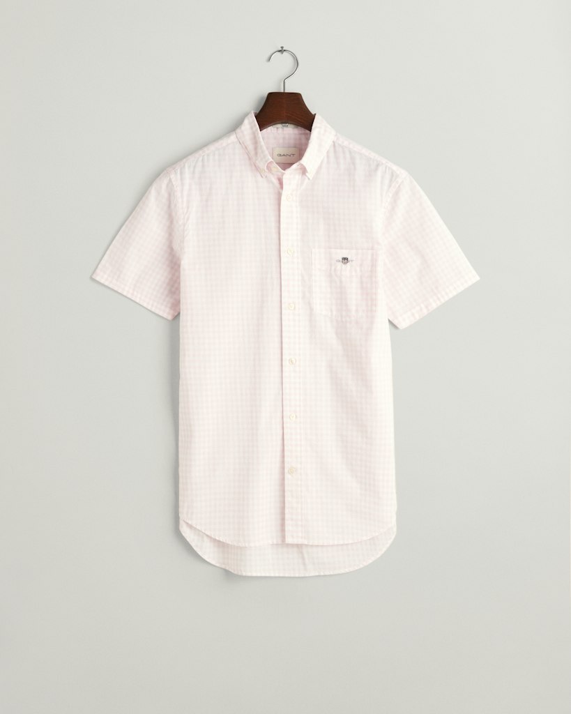 Рубашка Gant Halbarm, цвет light pink