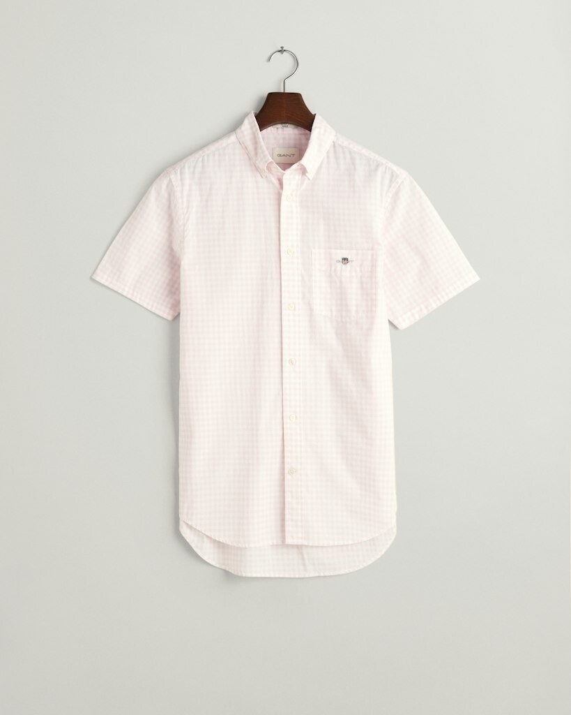 

Рубашка Gant Halbarm, цвет light pink