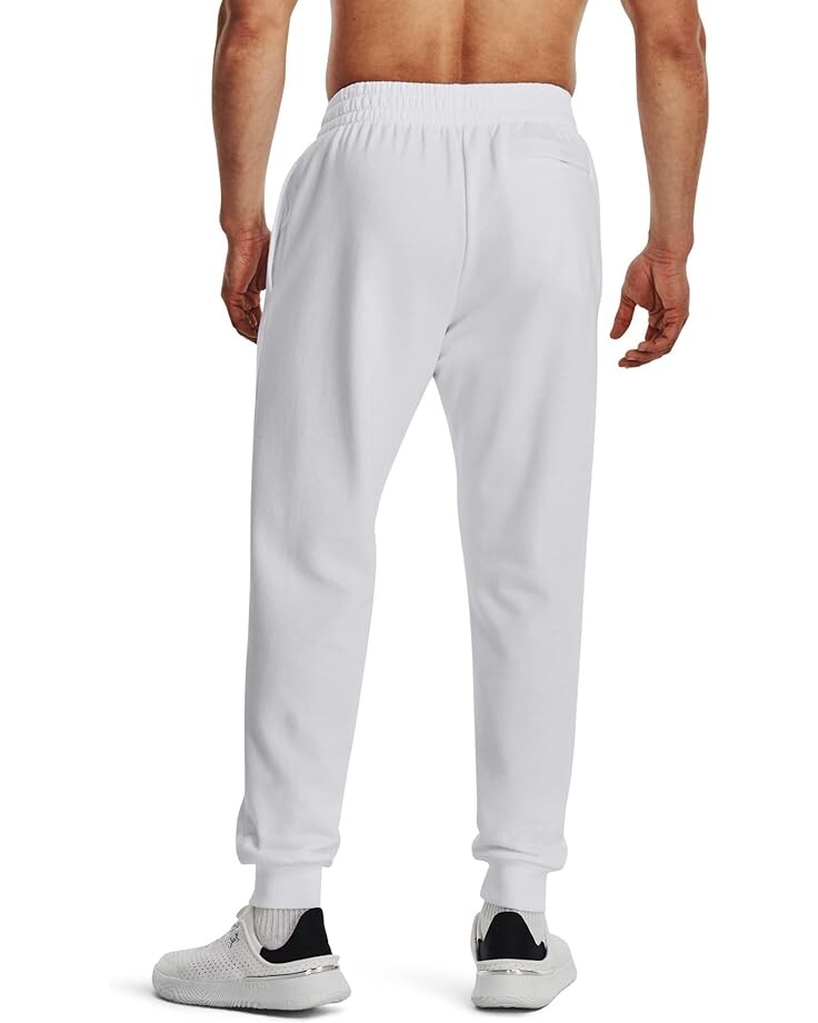 

Брюки Under Armour Rival Fleece Joggers, цвет White/Black