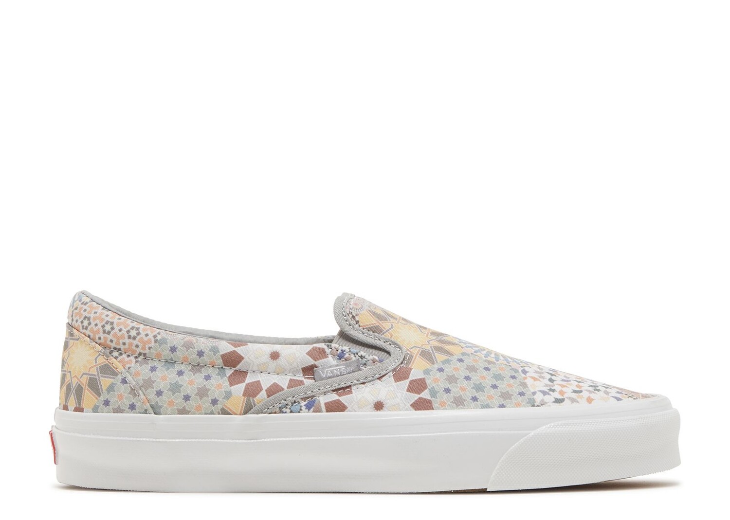 

Кроссовки Vans Kith X Vault Og Classic Slip-On Lx 'Multi Tile', кремовый, Бежевый