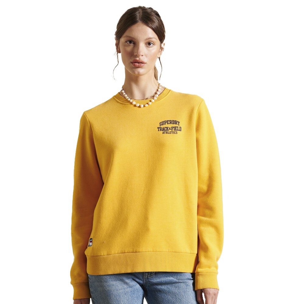 

Толстовка Superdry Track & Field Crew, желтый