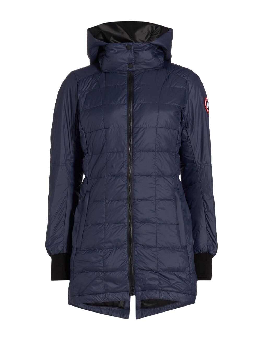 

Пуховая стеганая куртка Эллисон Canada Goose, нави, Серый