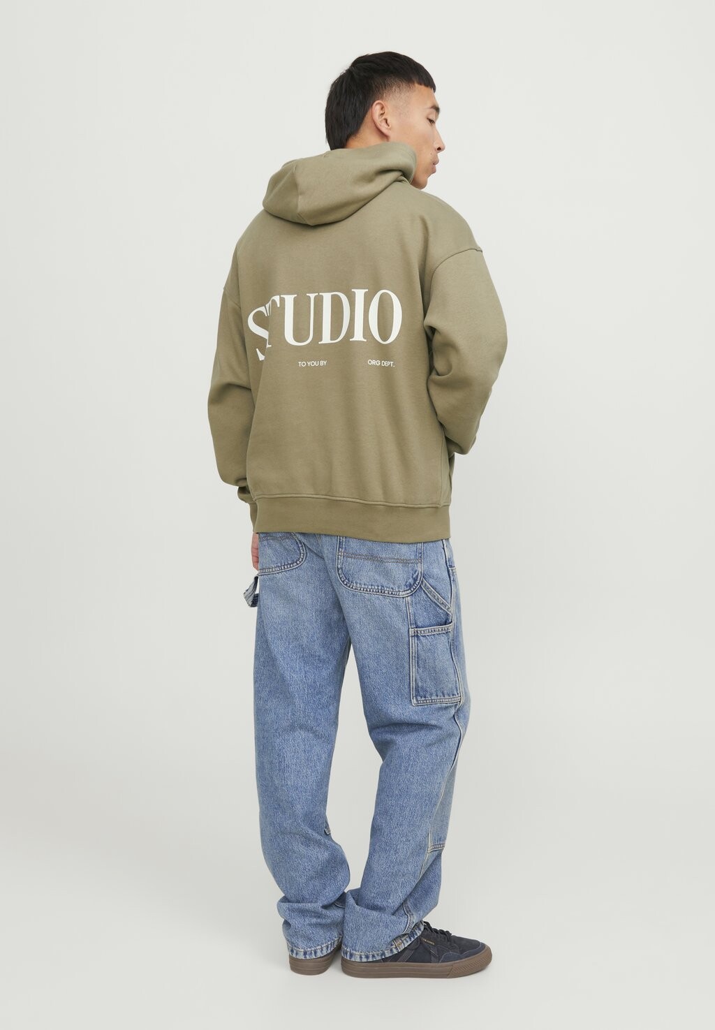 

Толстовка Jorvesterbro Back Hood Jack & Jones, цвет aloe