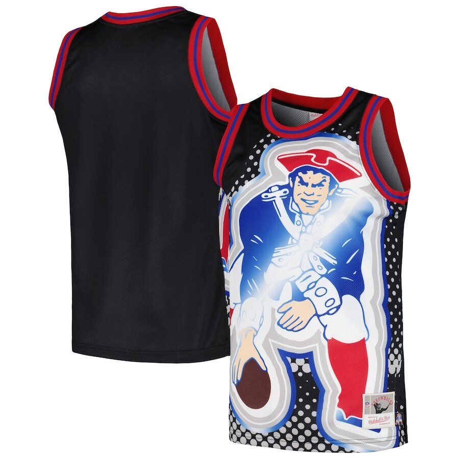 

Майка Mitchell & Ness New England Patriots, черный