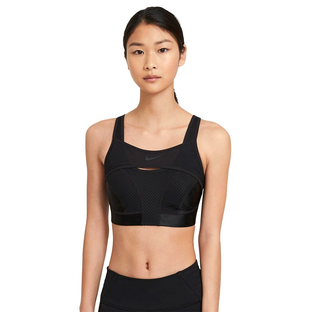 

Спортивный бюстгальтер Nike Alpha Ultrabreathe High Support, черный
