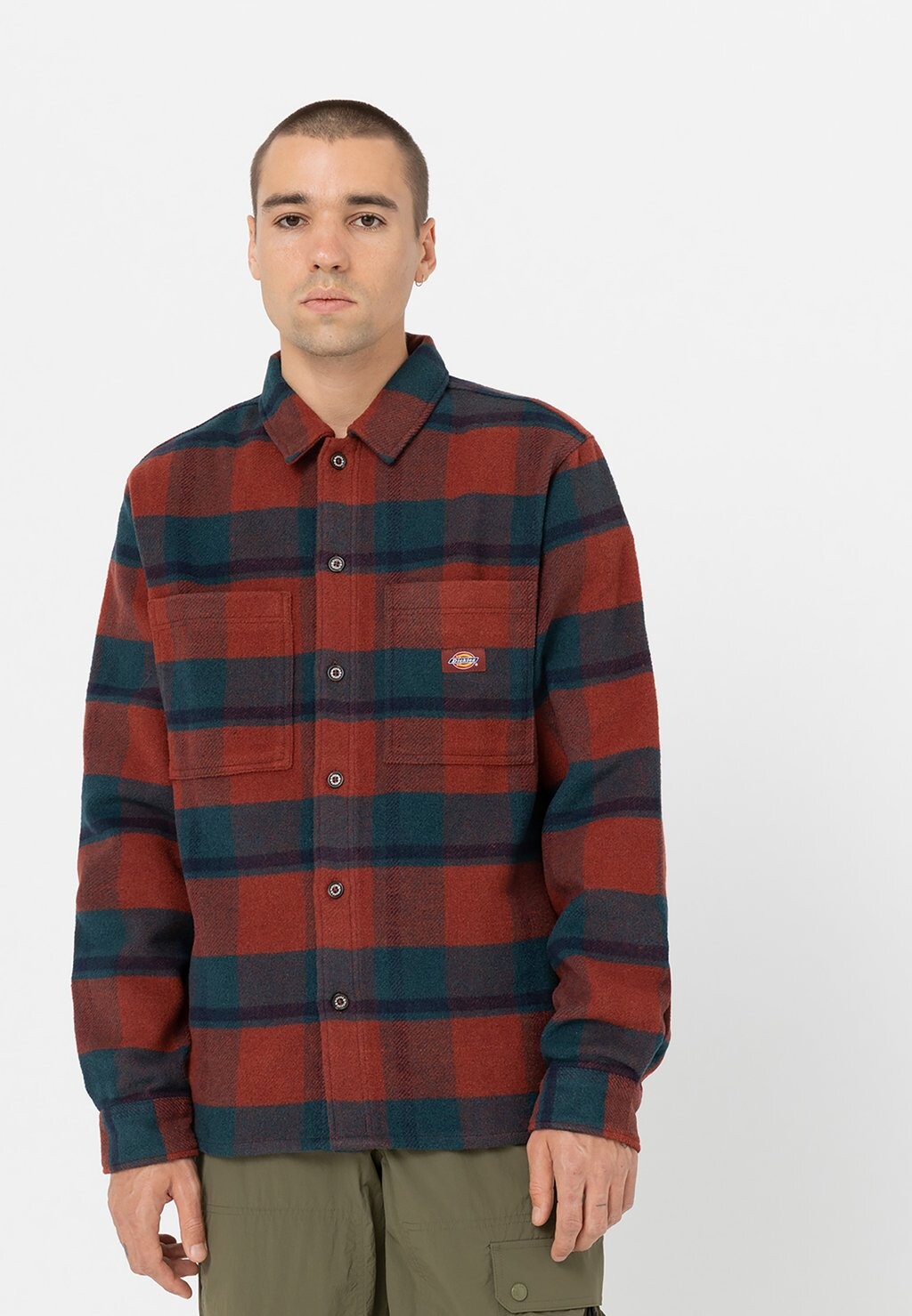 

Рубашка Langarmhe Coaling Dickies, цвет coaling check dark