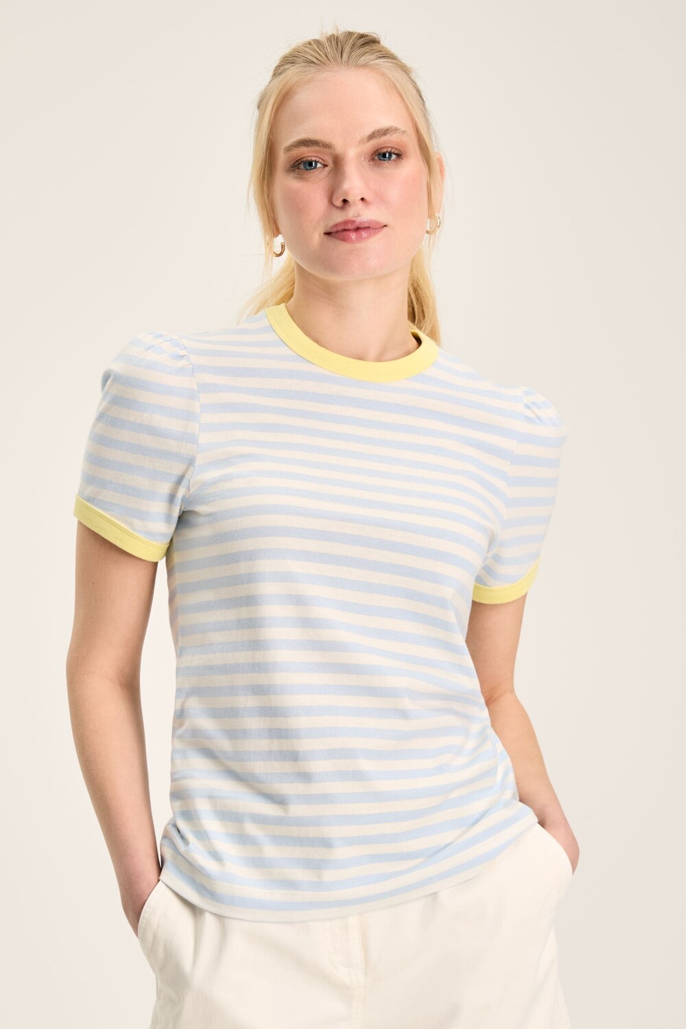 

Футболка Erin с короткими рукавами Joules, синий