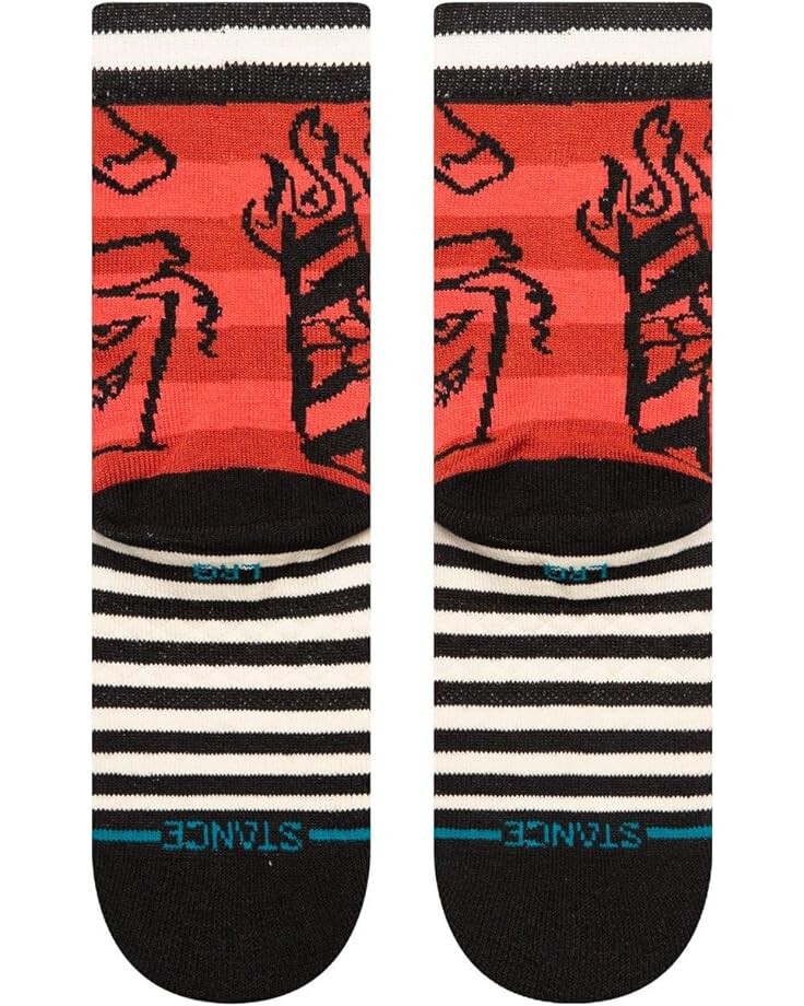 

Носки Stance Merry Menace, красный