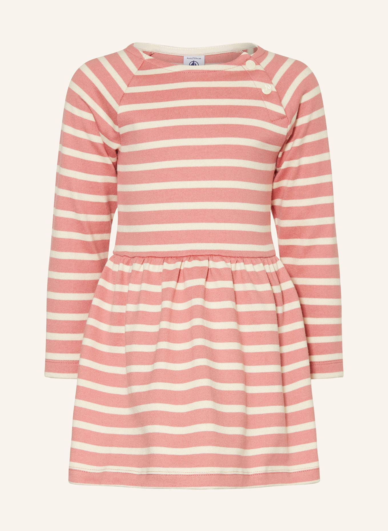 

Платье из джерси Petit Bateau, розовый