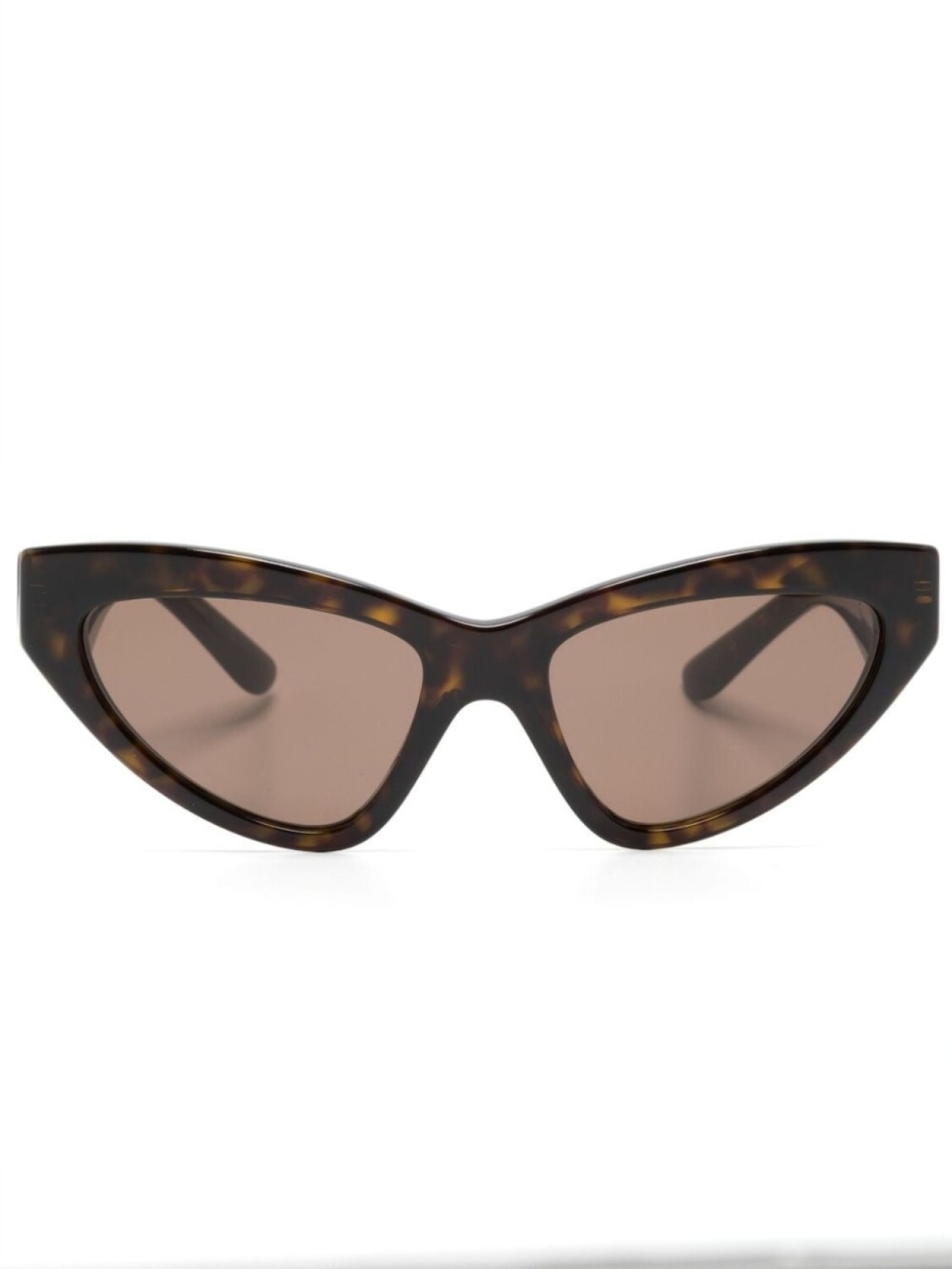 

Dolce & Gabbana Eyewear солнцезащитные очки в оправе 'кошачий глаз', коричневый