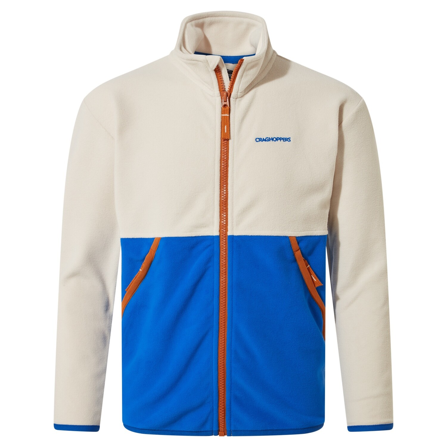 

Флисовая куртка Craghoppers Fleecepullover Valo, цвет Ecru/Titan Blue