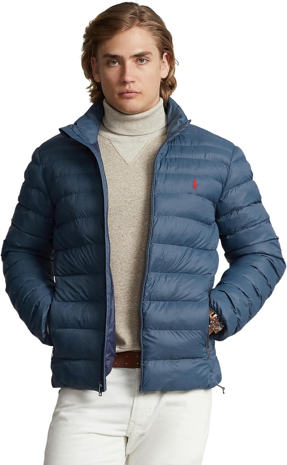 

Складной пуховик Polo Ralph Lauren, цвет Blue Corsair