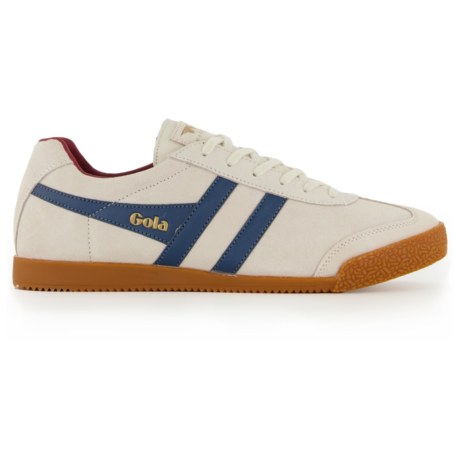 Кроссовки Gola Gola Harrier Suede, цвет Off White/Vintage Blue/Deep Red кроссовки superdry vintage vegan white blue