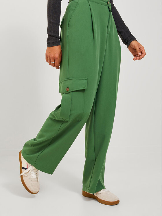 Тканевые брюки стандартного кроя Jjxx, зеленый