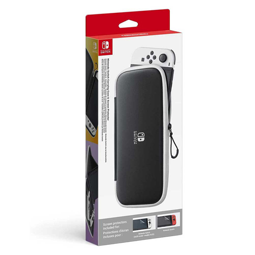Видеоигра Nintendo Switch (Oled Model) Carrying Case & Screen Protector heystop carrying case compatible with nintendo switch oled model