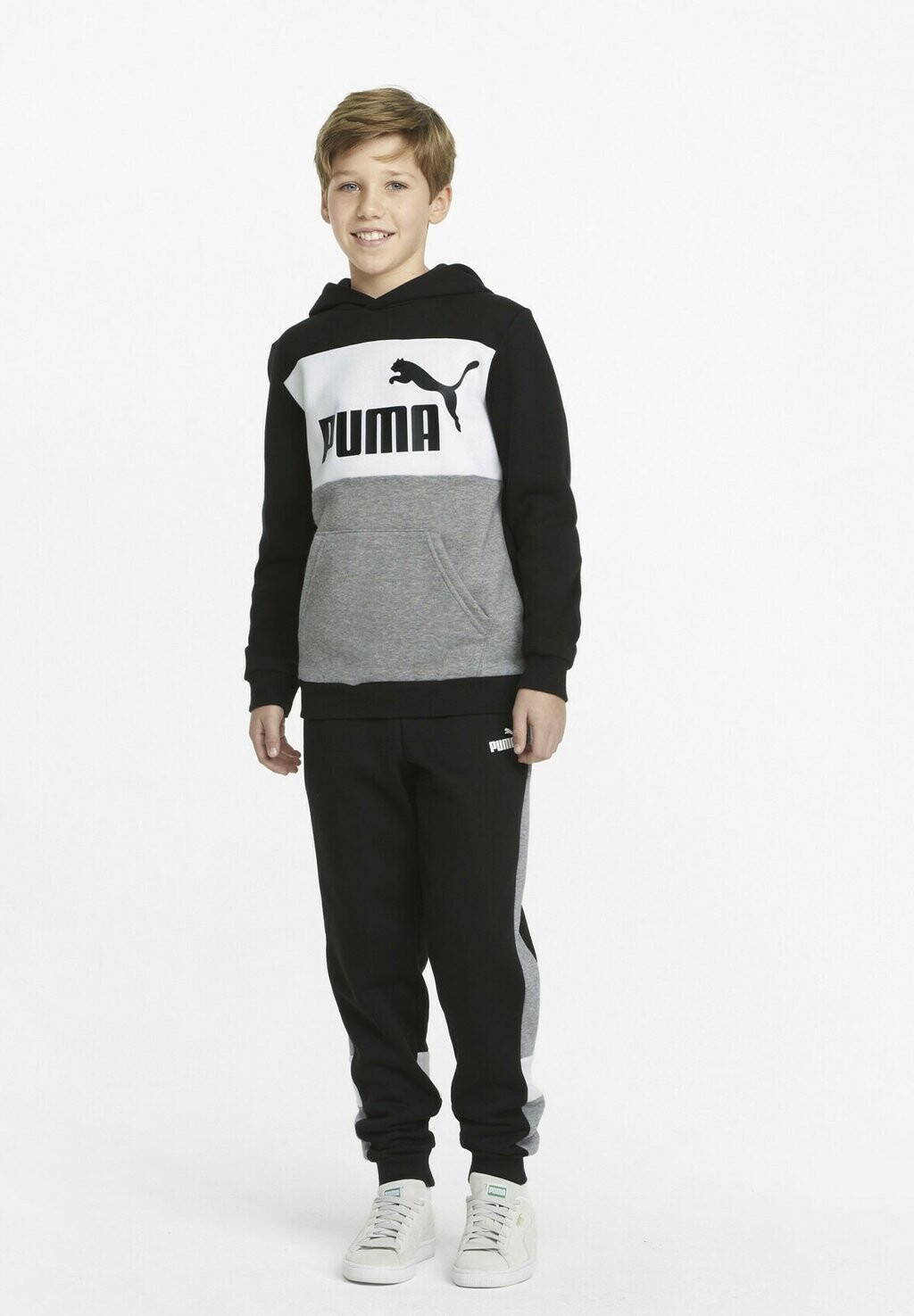 

Толстовка ESSENTIALS COLOURBLOCK Puma, цвет puma black