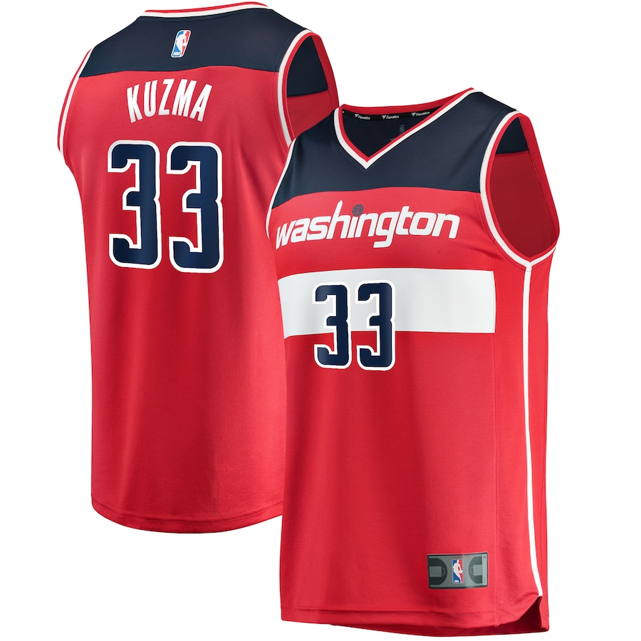 

Джерси Fanatics Branded Washington Wizards, красный