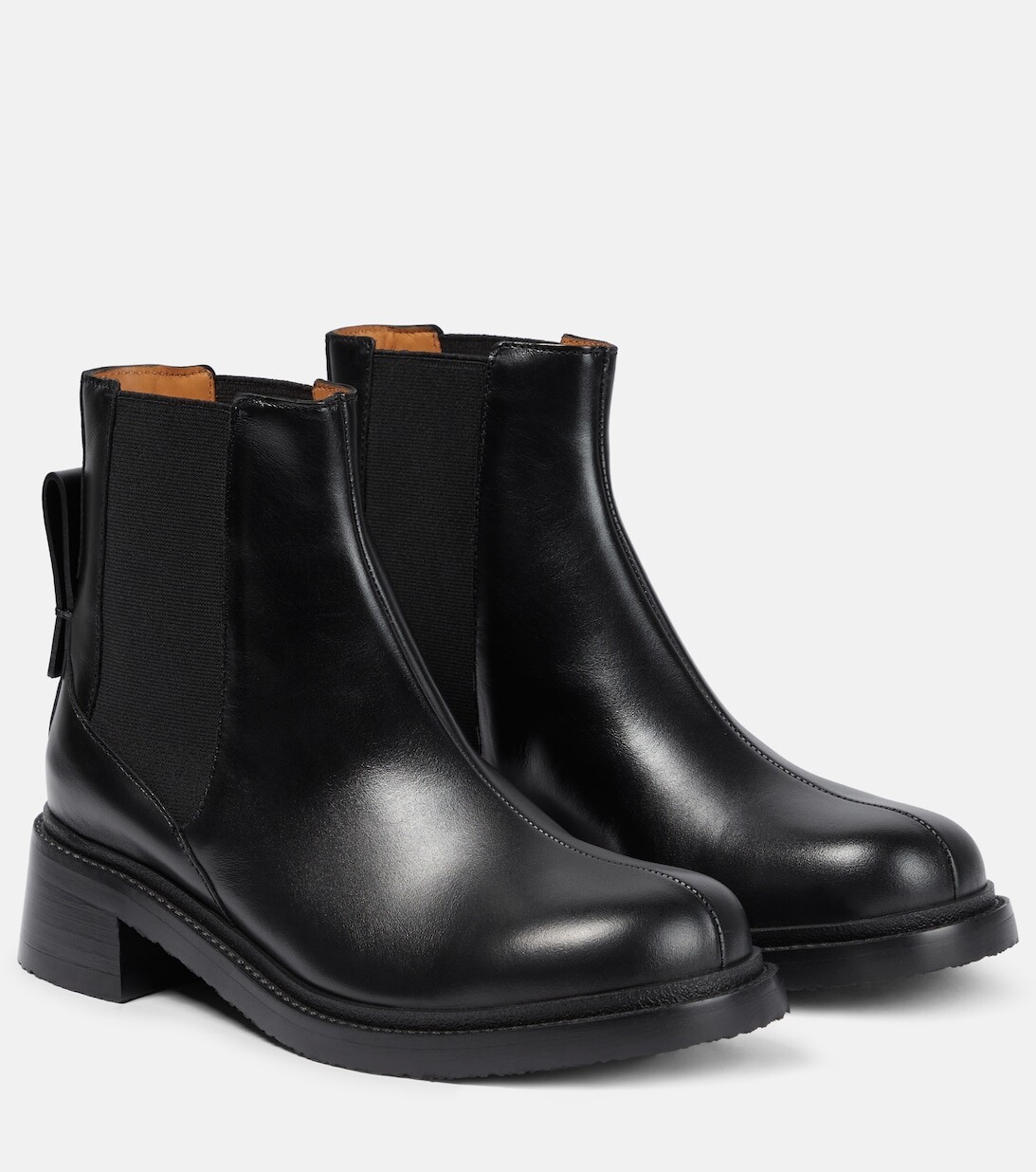

Кожаные ботинки челси Bonni See By Chloé, черный