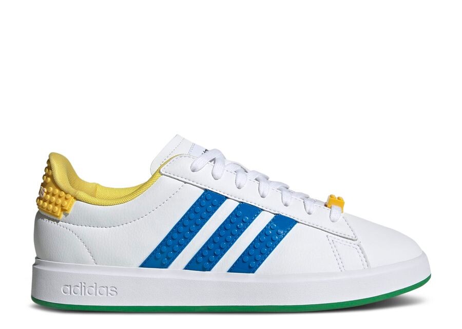 

Кроссовки adidas Lego X Grand Court 2.0 'White Blue Yellow', белый