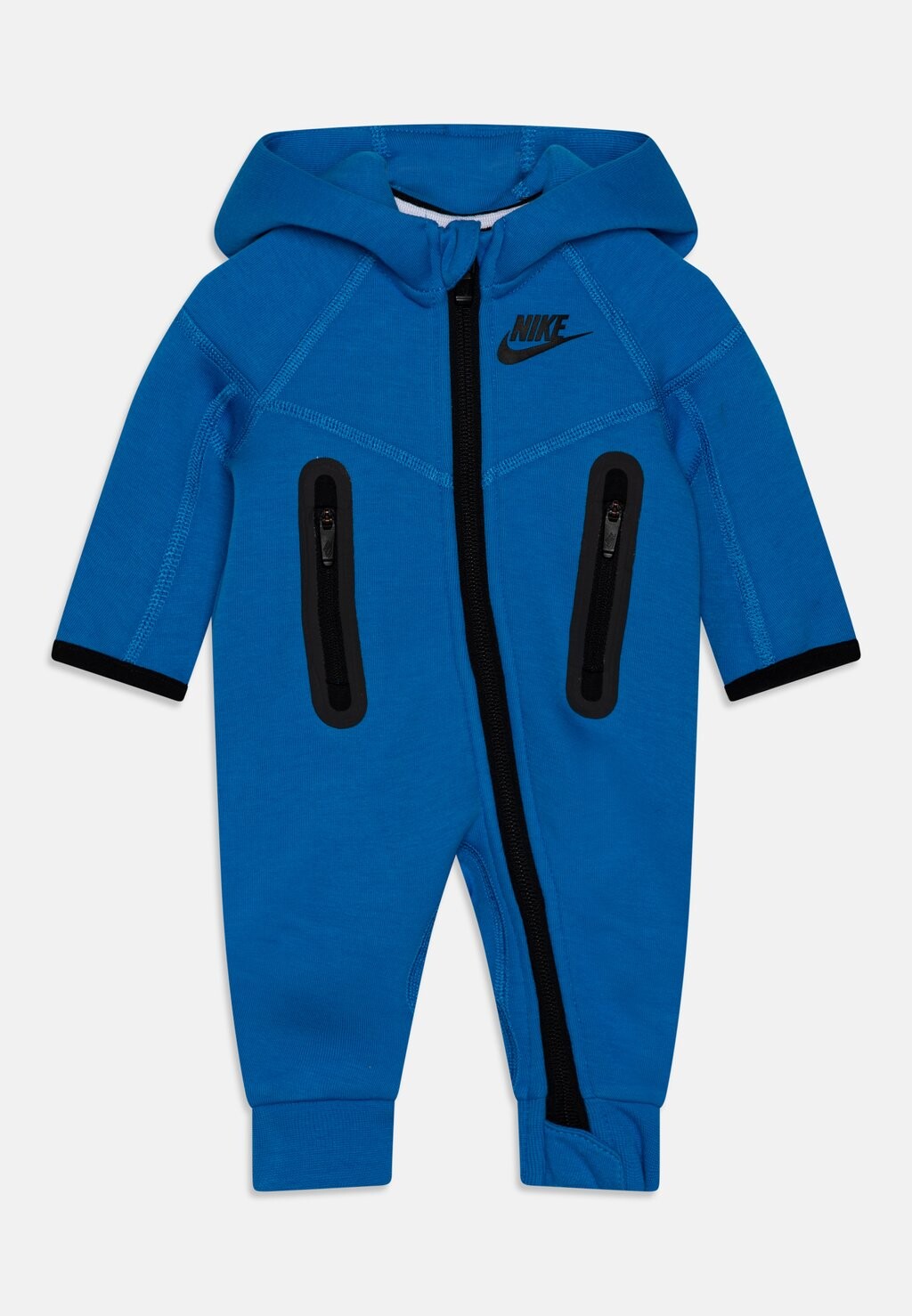 брюки nike nsw hbr statement fleece pants цвет light photo blue light photo blue white Комбинезон TECH FLEECE COVERALL UNISEX Nike Sportswear, цвет light photo blue