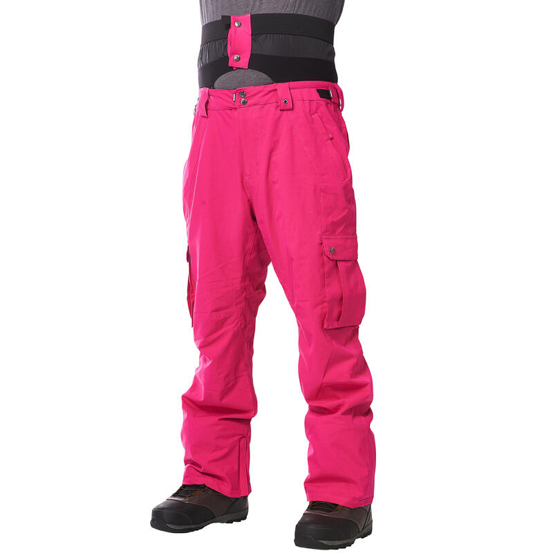 брюки для лыж сноуборда мужские cartel evo красный light board corp цвет rot Брюки для лыж/сноуборда мужские - CARTEL EVO розовый Light Board Corp, цвет rosa