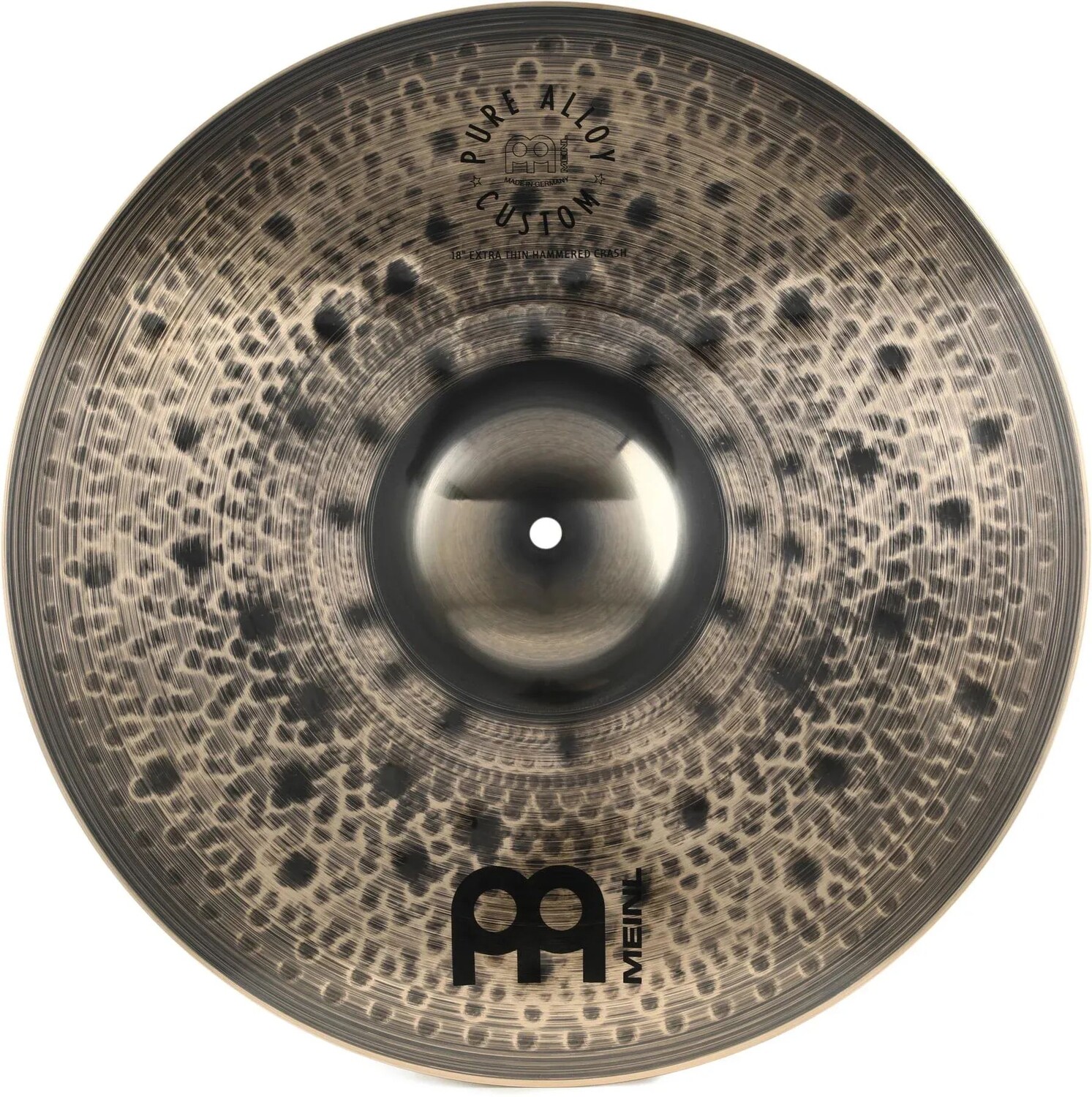 

Тарелки Meinl Pure Alloy Custom, сверхтонкая кованая тарелка Crash, 18 дюймов