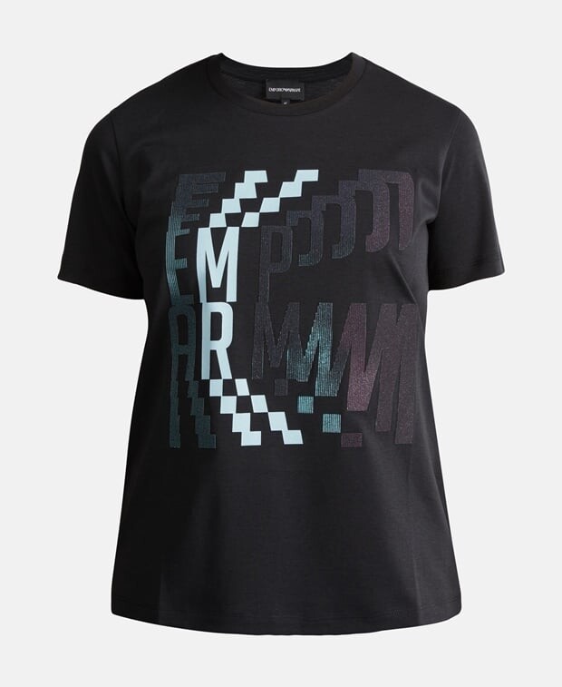 

Футболка Emporio Armani, черный