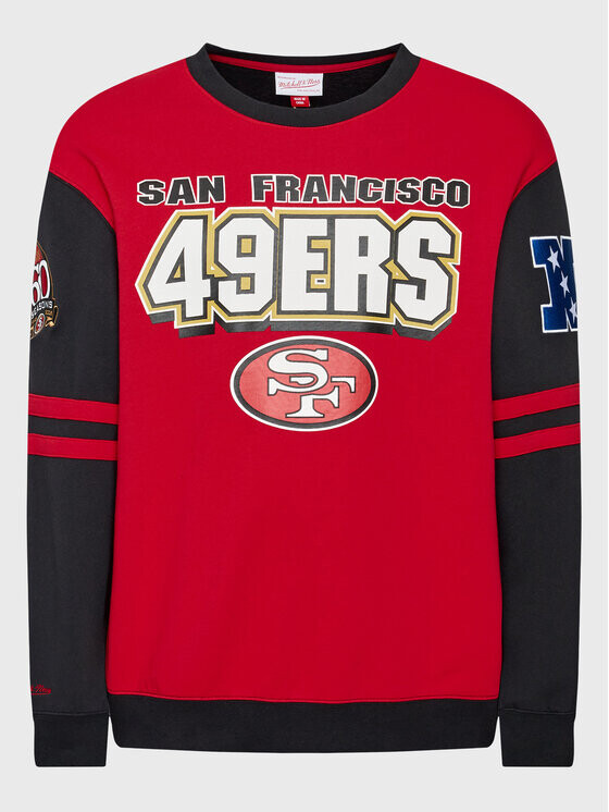 

Толстовка обычного кроя Mitchell & Ness, красный