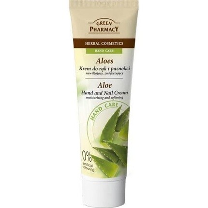 

Herbal Cosmetics Крем для рук и ногтей Алоэ Вера 100мл, Green Pharmacy