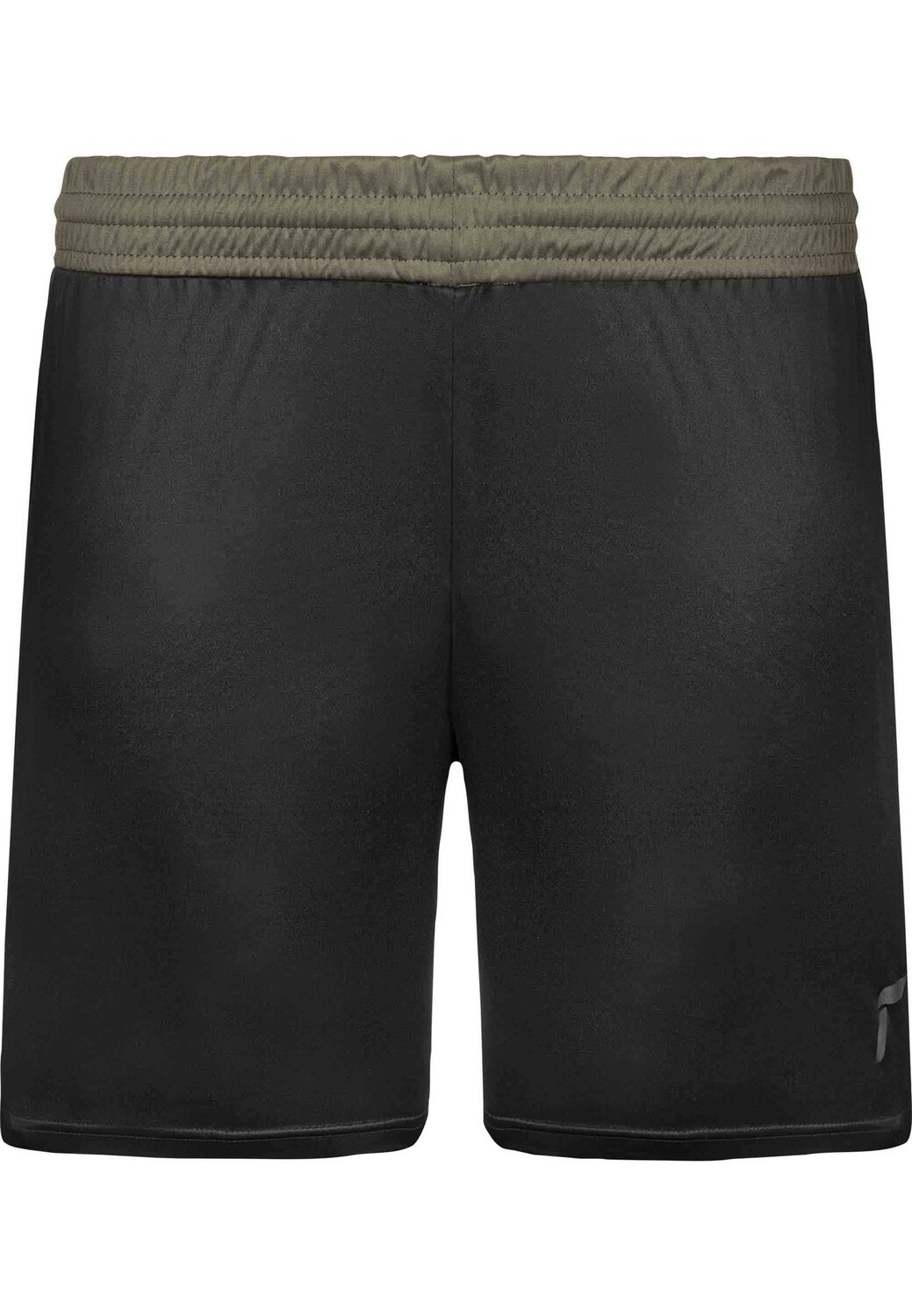 Брюки Reusch Shorts Match Short, цвет 7050 black/desert green