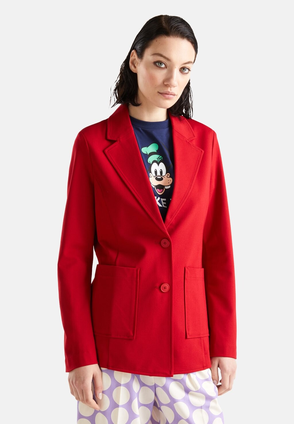 

Блейзер United Colors of Benetton, красный