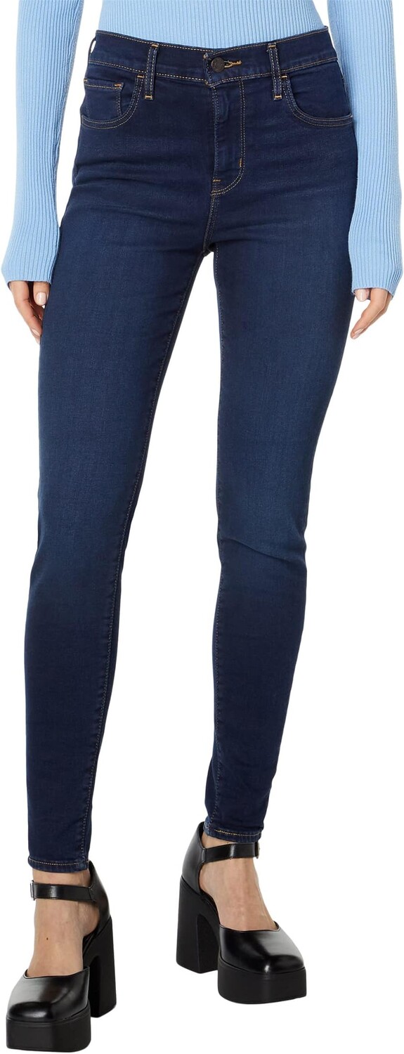 

Джинсы 720 High-Rise Super Skinny Levi's, цвет Dark Indigo Worn In