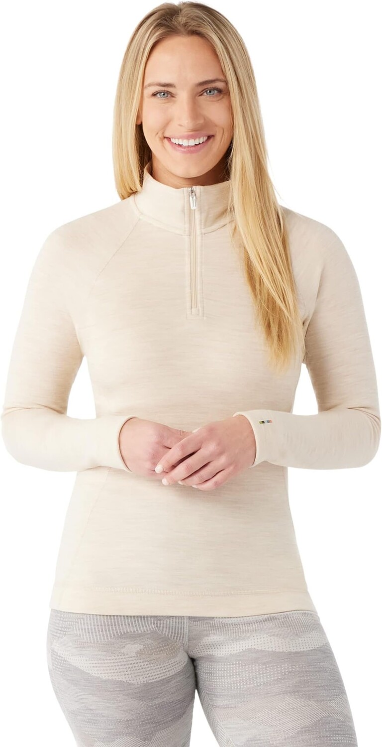 

Базовый слой Merino 250 на молнии 1/4 Smartwool, цвет Almond Heather