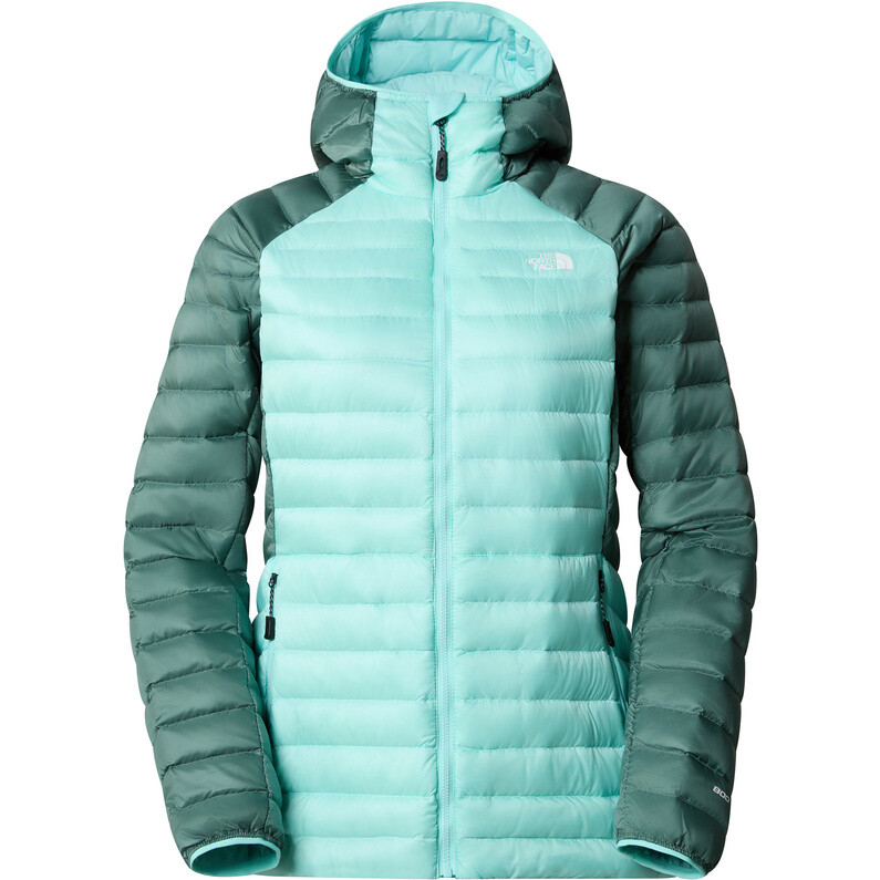 

Женская легкая пуховая куртка с капюшоном Bettaforca The North Face, бирюзовый