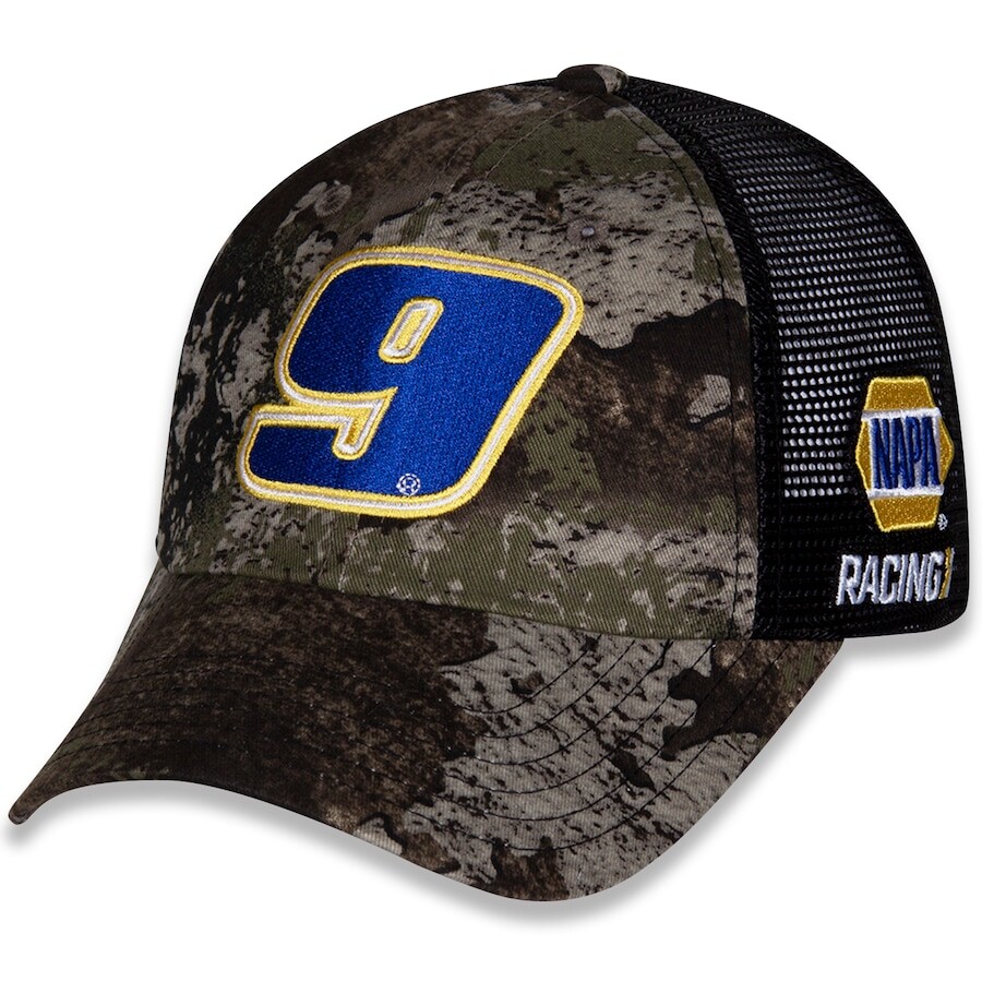 

Бейсболка Hendrick Motorsports Team Collection Chase Elliott, камуфляж
