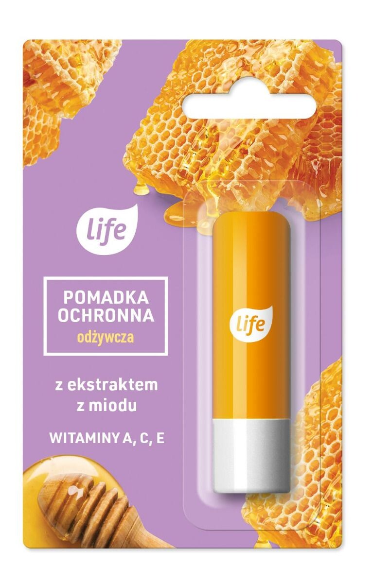 

Life Miodowa защитная помада для губ, 4.9 g